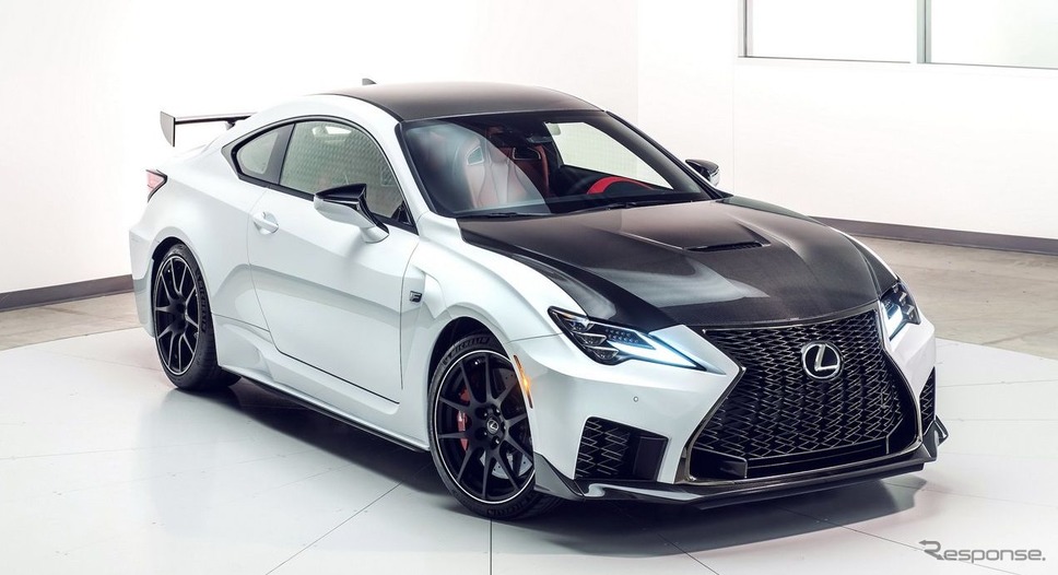 レクサス RC F 改良新型のトラックエディション