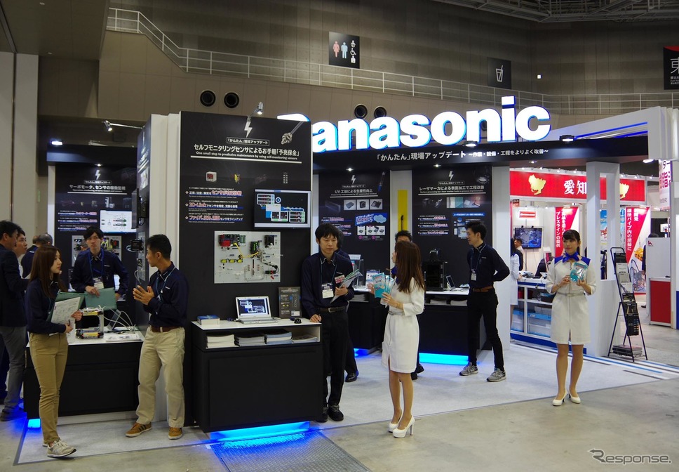 オートモーティブワールド2019 会場の様子(パナソニック)《撮影 宮崎壮人》