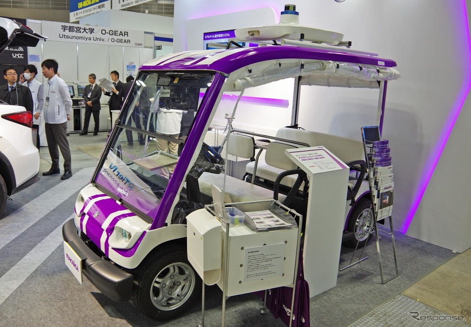 オートモーティブワールド2019 会場の様子。(ヤマハ発動機)《撮影 宮崎壮人》