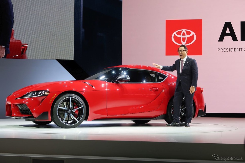 トヨタ・スープラ新型(デトロイトモーターショー2019)《撮影 工藤貴宏》