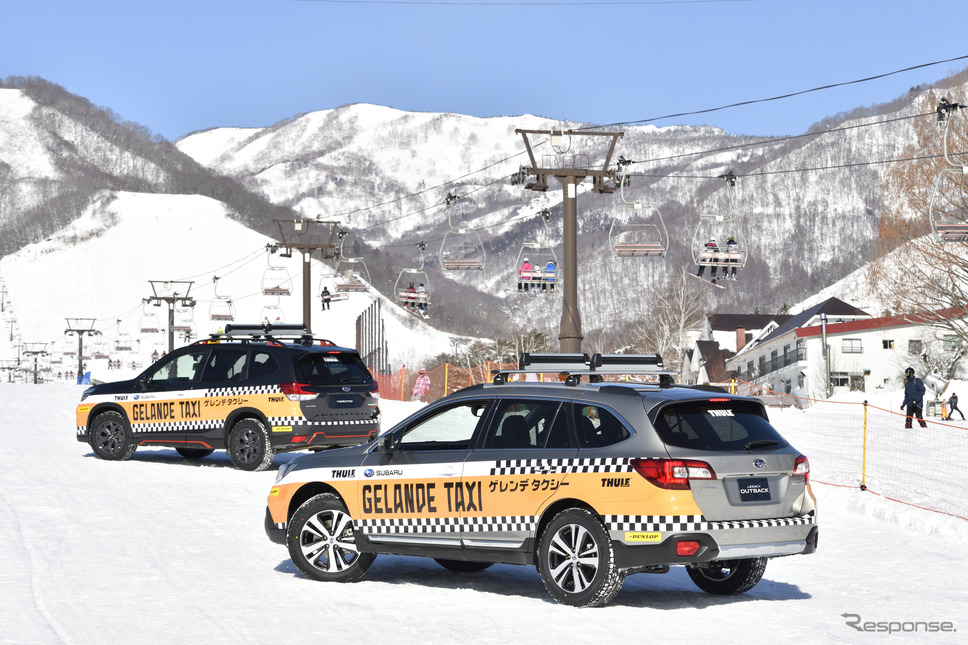 スバルゲレンデタクシー2019《撮影 雪岡直樹》