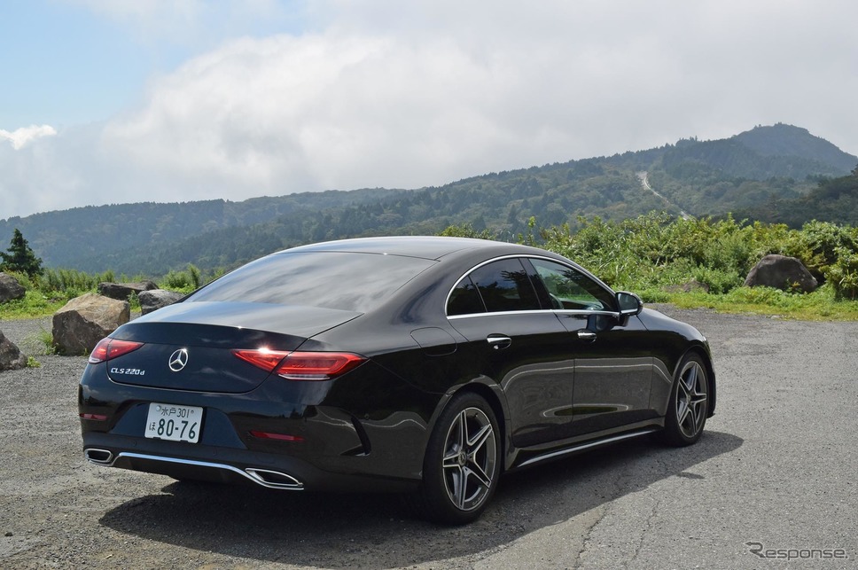 メルセデスベンツ CLSディーゼル 新型(CLS220dスポーツ)《撮影 井元康一郎》