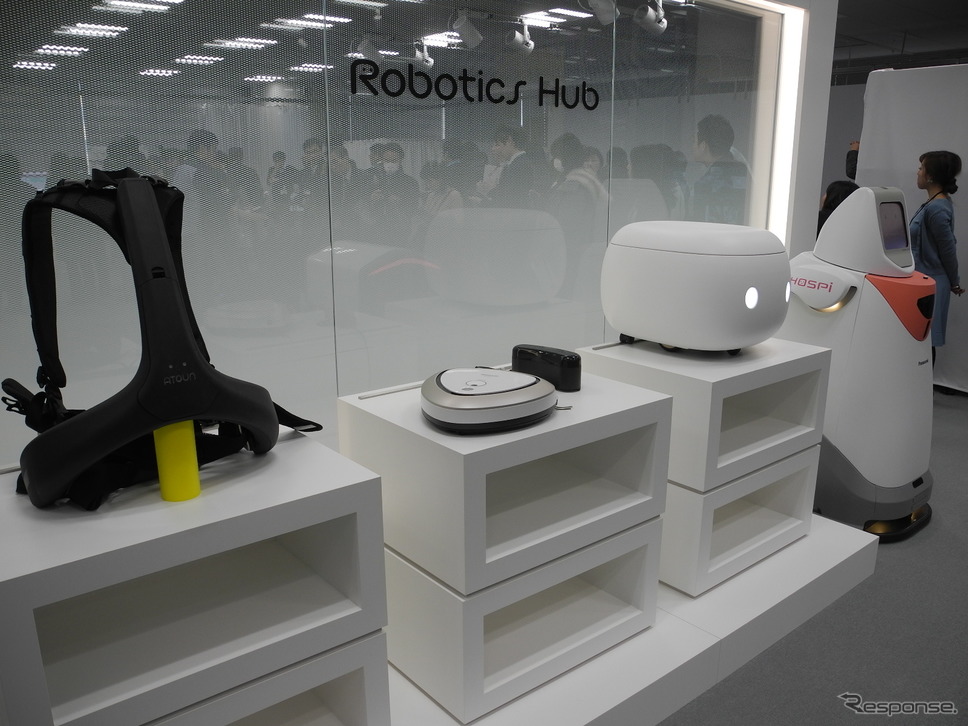 パナソニックの「Robotics Hub」《撮影 山田清志》