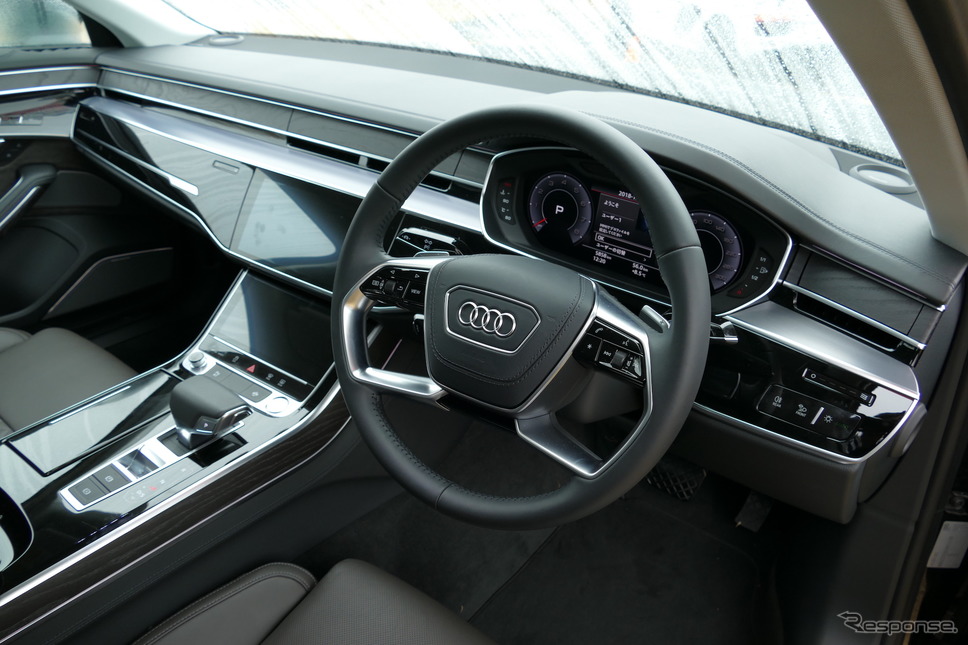 アウディA8 60 TFSI quattro《撮影 島崎七生人》