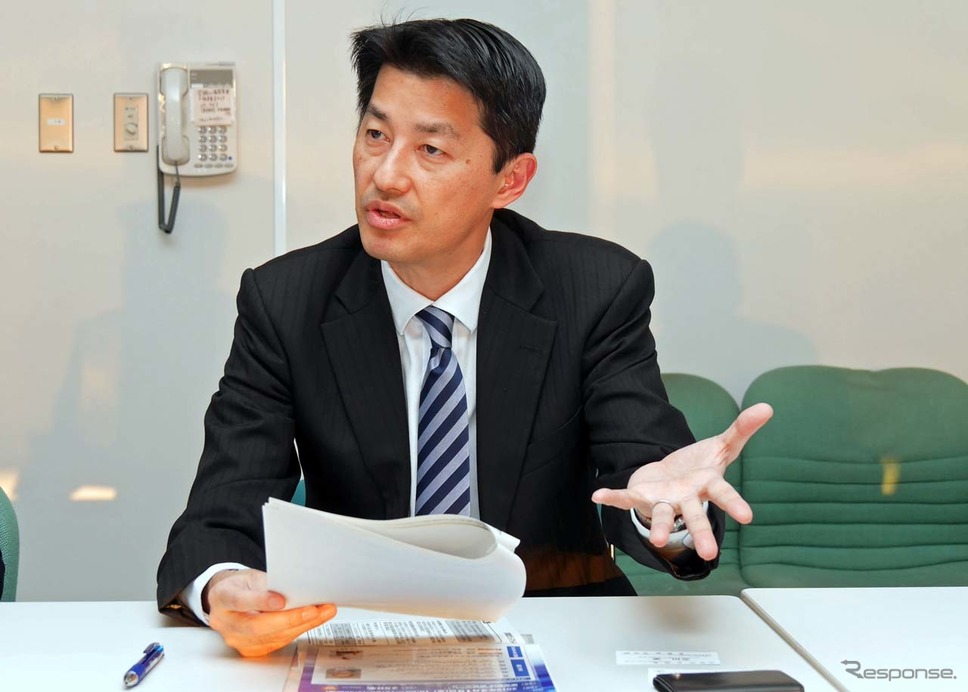 取材に応じてくれた東京都政策企画局戦略事業担当部長 田尻貴裕氏