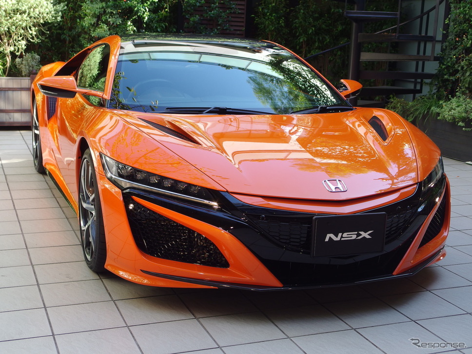 ホンダNSX(2018年10月25日発表の改良モデル)《撮影 高木啓》