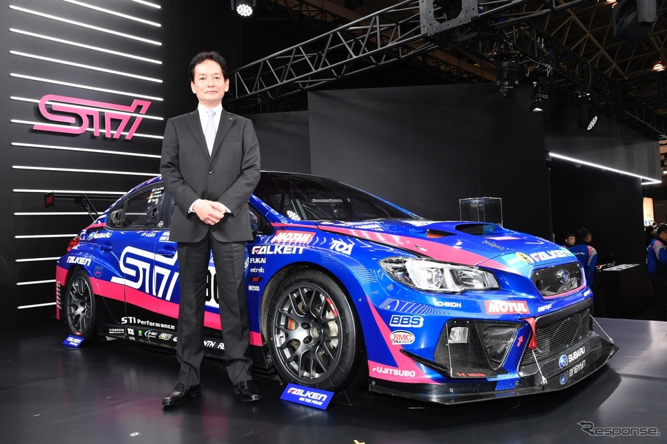 STI(スバルテクニカインターナショナル)平川良夫社長《撮影 雪岡直樹》