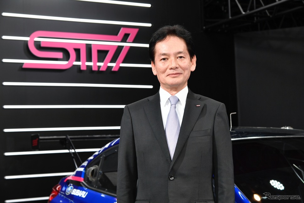 STI(スバルテクニカインターナショナル)平川良夫社長《撮影 雪岡直樹》