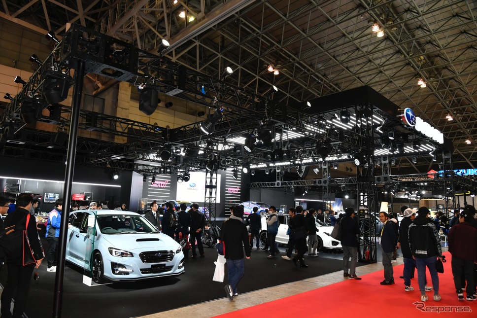 スバルSTIブース(東京オートサロン2019)《撮影 雪岡直樹》