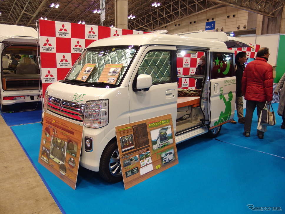 西尾張三菱自動車販売(ジャパンキャンピングカーショー2019)《撮影 高木啓》