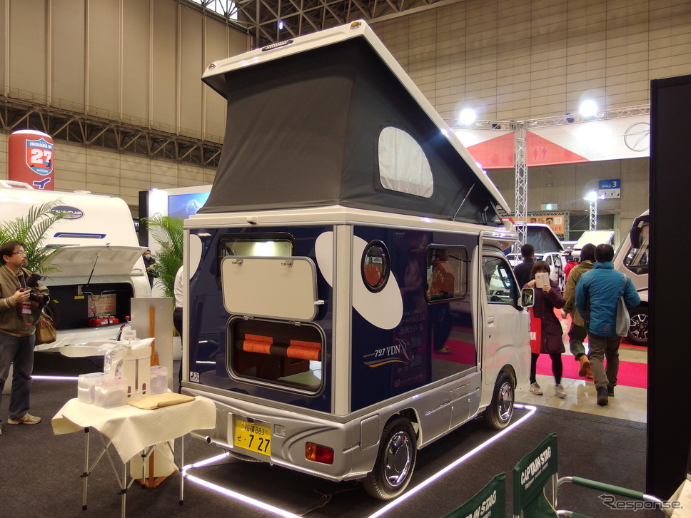 インディアナRV(ジャパンキャンピングカーショー2019)《撮影 高木啓》