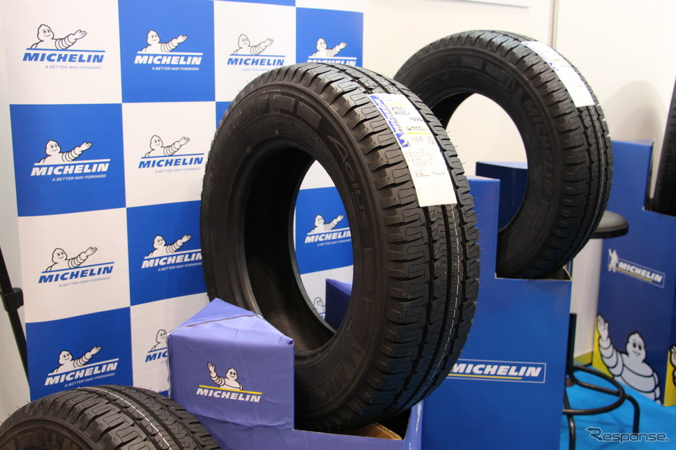 ミシュランのキャンピングカー専用タイヤ「 アジリス キャンピング」《撮影 中尾真二》