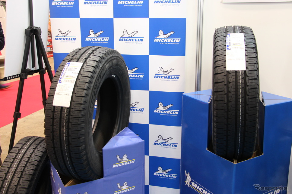 ミシュランのキャンピングカー専用タイヤ「 アジリス キャンピング」《撮影 中尾真二》
