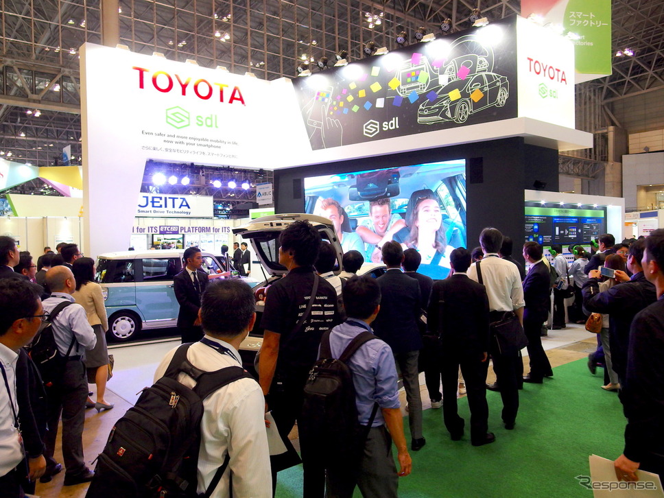 トヨタ自動車(CEATEC JAPAN 2018)《撮影 高木啓》