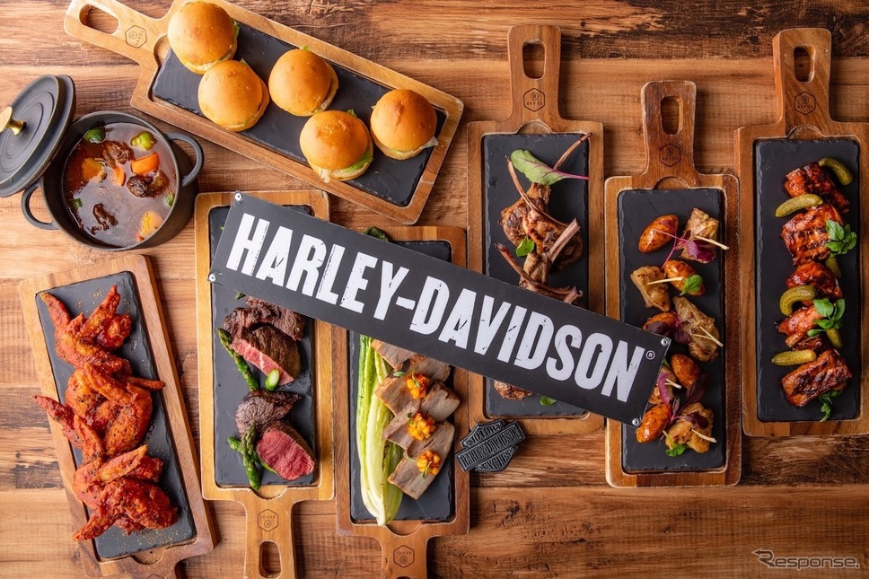 【日曜限定ディナー】ハーレーダビッドソン 肉ビュッフェ《画像:HARLEY-DAVIDSON JAPAN》