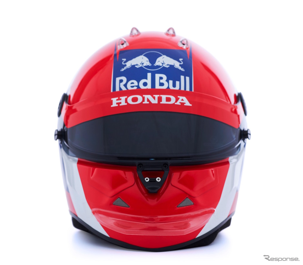 クビアトの今季ヘルメット《写真提供 Toro Rosso》