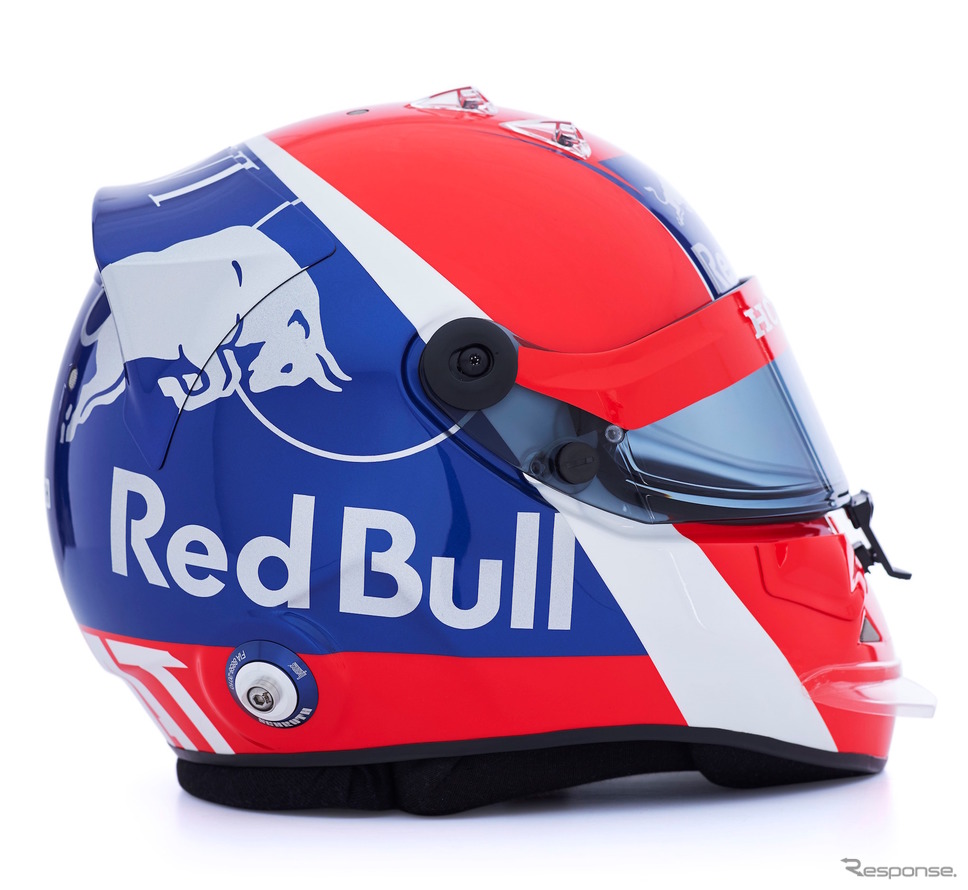 クビアトの今季ヘルメット《写真提供 Toro Rosso》