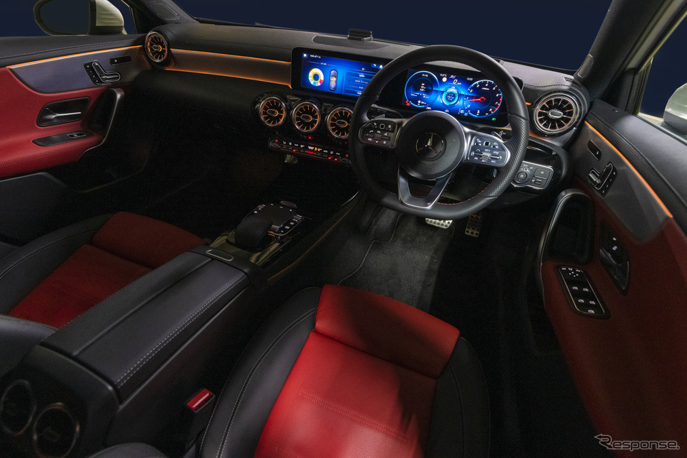 メルセデスベンツ Aクラス 新型(A180 スタイル AMGライン装着車)《撮影 阿部昌也》