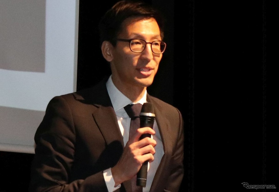 代表取締役社長グレゴリー・メイ氏《撮影 中尾真二》
