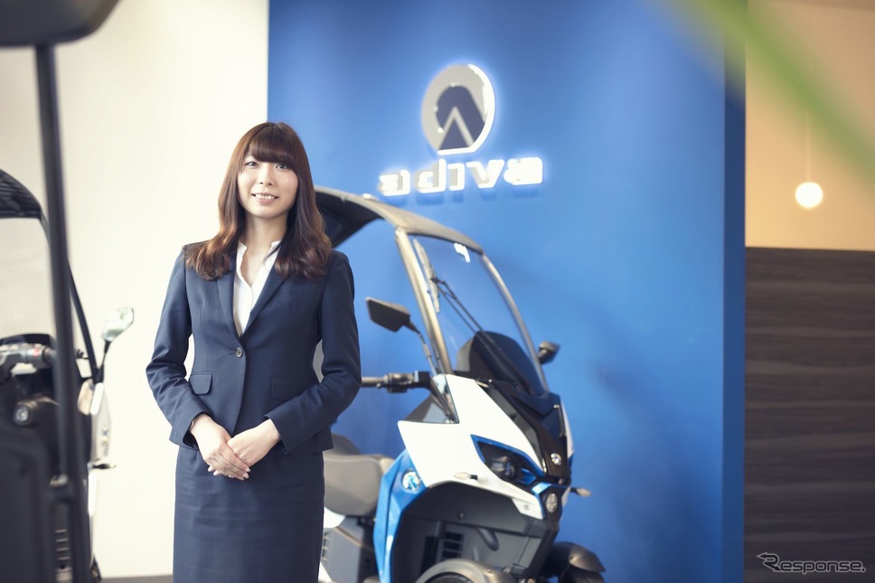 ADIVA株式会社でマーケティング・広報を担当する玉井里菜さん《撮影 三浦孝明》