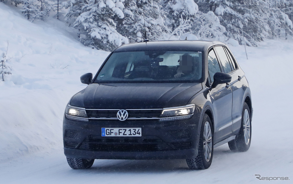 VW ID. CROZZ 市販型スクープ写真《APOLLO NEWS SERVICE》