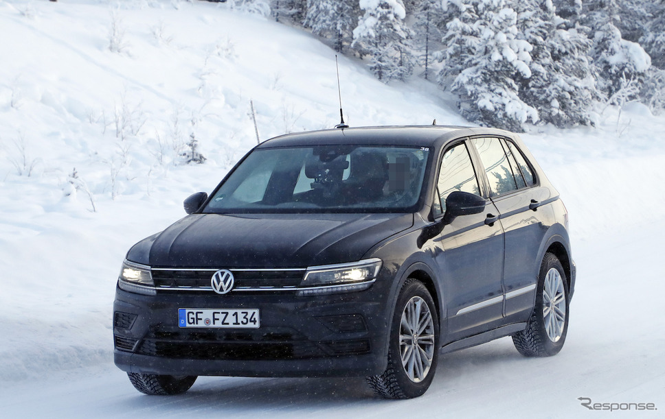 VW ID. CROZZ 市販型スクープ写真《APOLLO NEWS SERVICE》