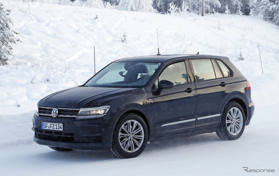 VW ID. CROZZ 市販型スクープ写真《APOLLO NEWS SERVICE》