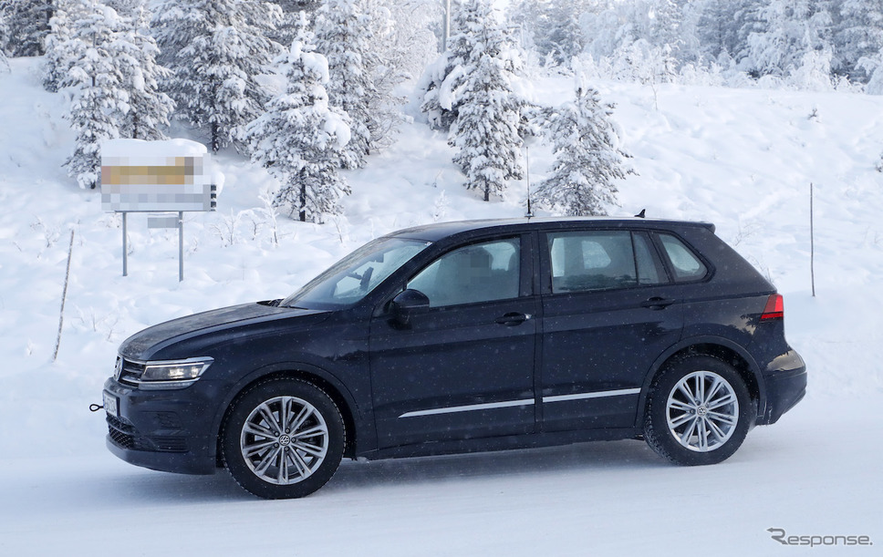 VW ID. CROZZ 市販型スクープ写真《APOLLO NEWS SERVICE》