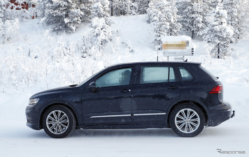 VW ID. CROZZ 市販型スクープ写真《APOLLO NEWS SERVICE》