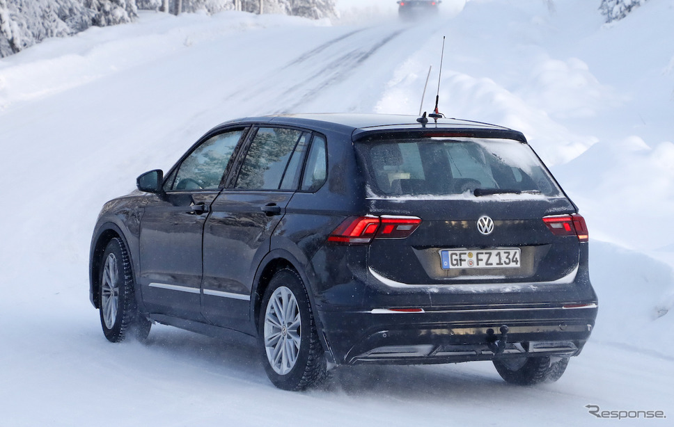 VW ID. CROZZ 市販型スクープ写真《APOLLO NEWS SERVICE》
