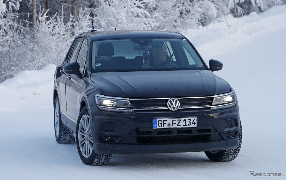 VW ID. CROZZ 市販型スクープ写真《APOLLO NEWS SERVICE》