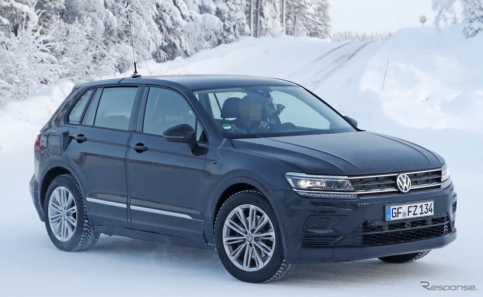 VW ID. CROZZ 市販型スクープ写真《APOLLO NEWS SERVICE》