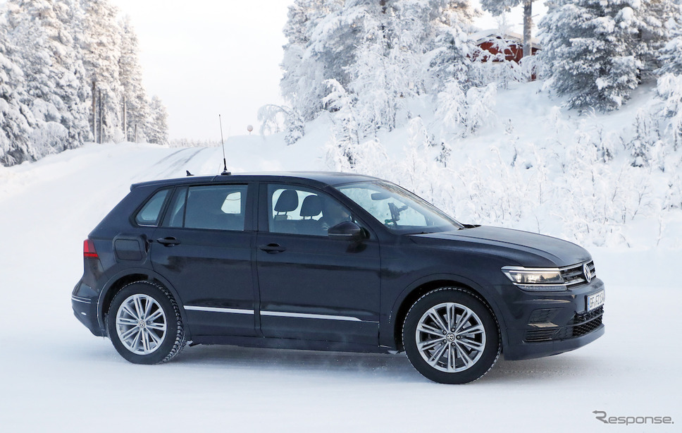 VW ID. CROZZ 市販型スクープ写真《APOLLO NEWS SERVICE》