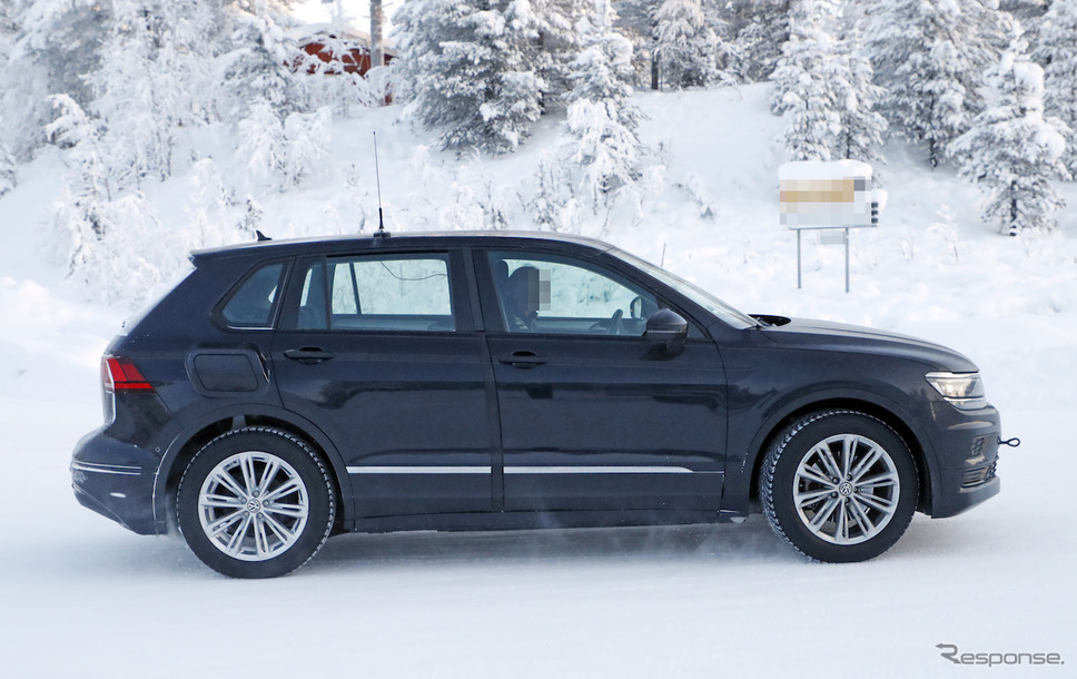 VW ID. CROZZ 市販型スクープ写真《APOLLO NEWS SERVICE》