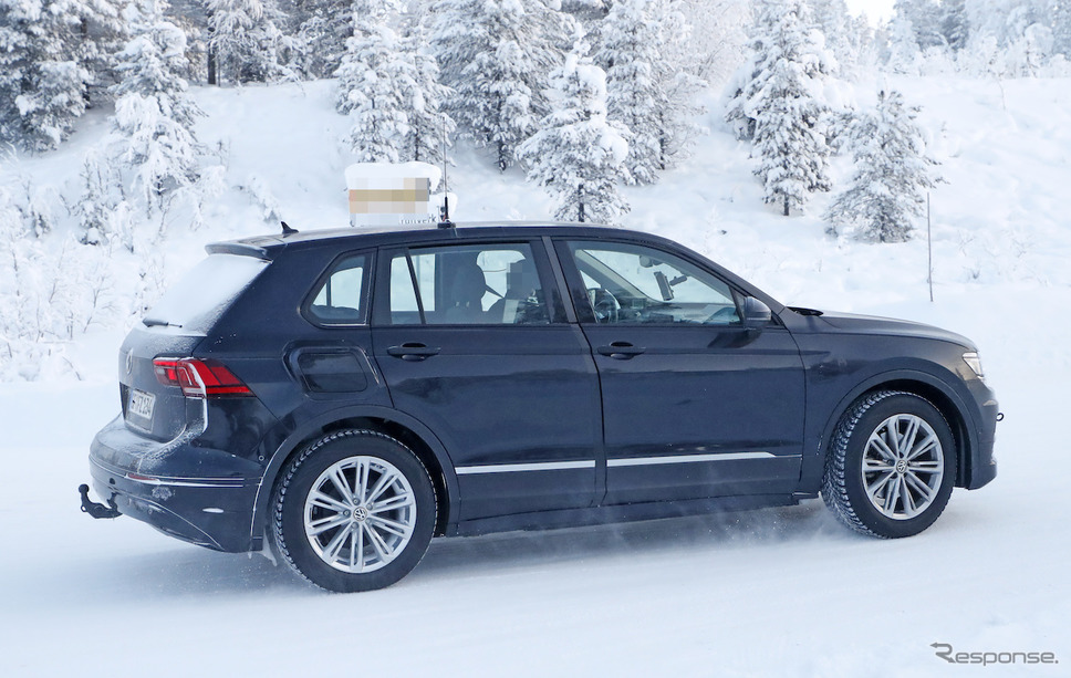 VW ID. CROZZ 市販型スクープ写真《APOLLO NEWS SERVICE》