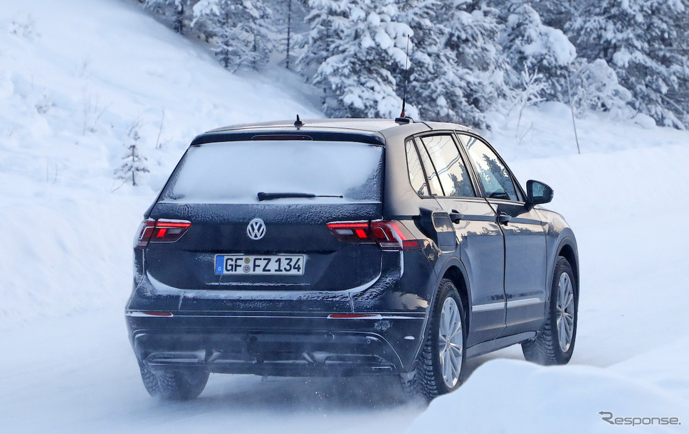 VW ID. CROZZ 市販型スクープ写真《APOLLO NEWS SERVICE》