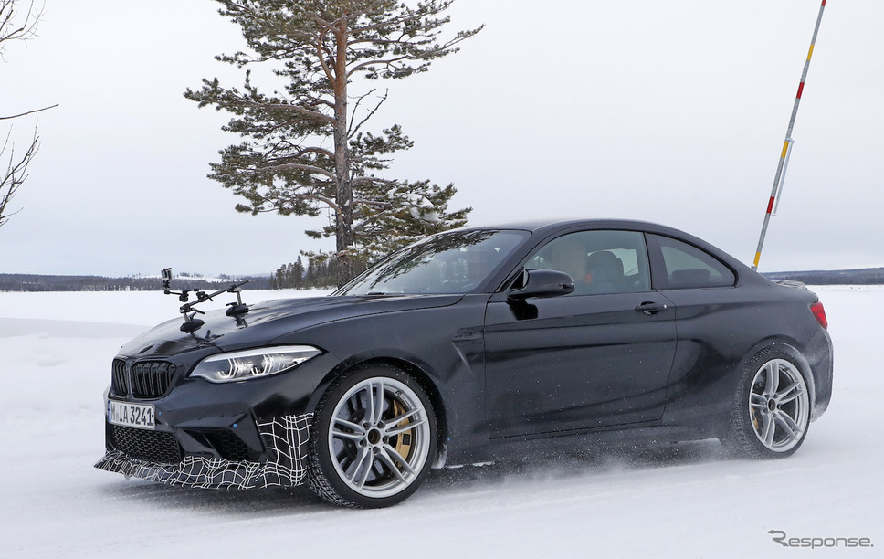 BMW M2 CS/CSL スクープ写真《APOLLO NEWS SERVICE》