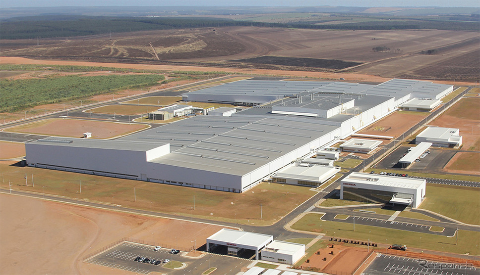 ブラジル・イチラピーナ市のホンダ新四輪車工場
