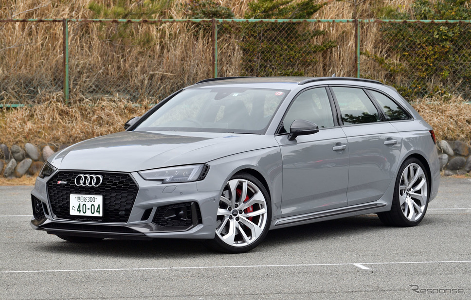 アウディ RS4アバント 新型《撮影 雪岡直樹》