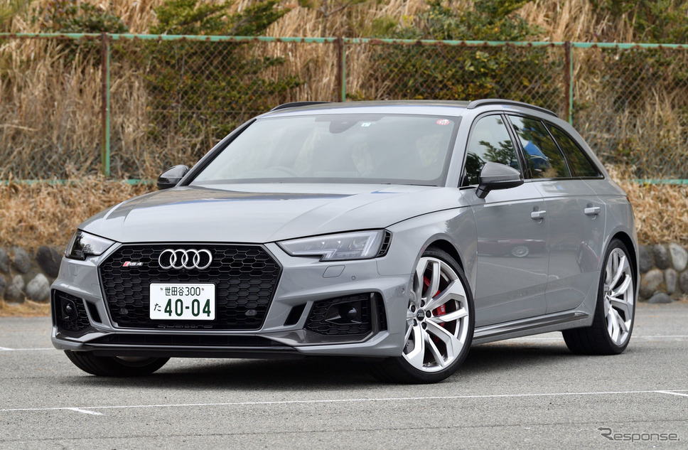 アウディ RS4アバント 新型《撮影 雪岡直樹》