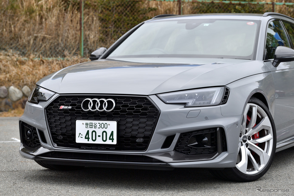 アウディ RS4アバント 新型《撮影 雪岡直樹》