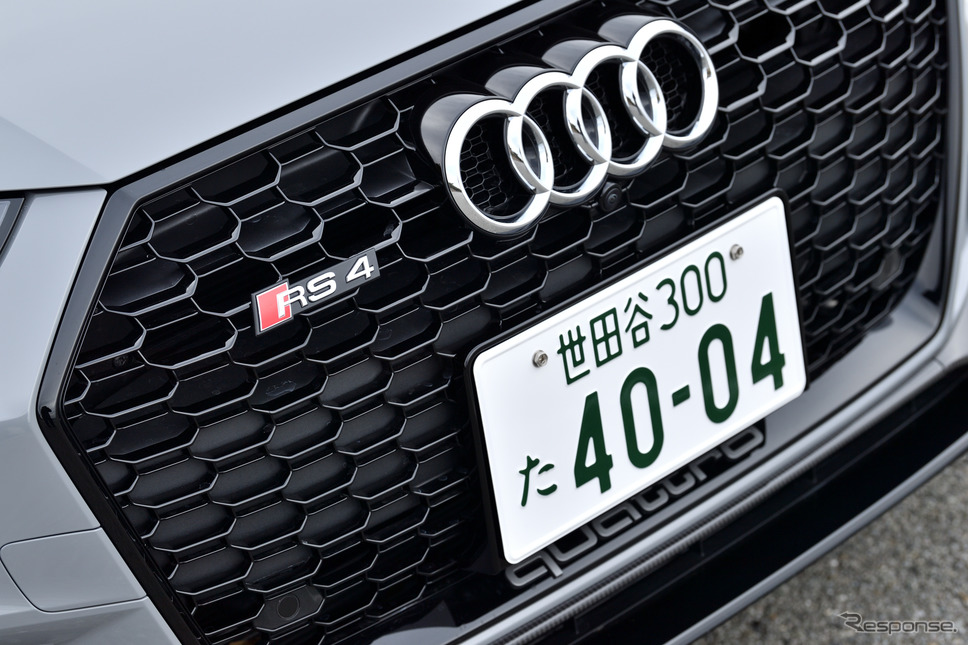 アウディ RS4アバント 新型《撮影 雪岡直樹》
