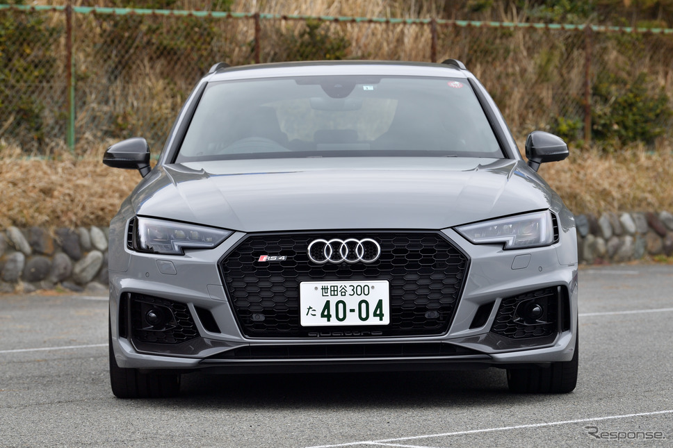 アウディ RS4アバント 新型《撮影 雪岡直樹》