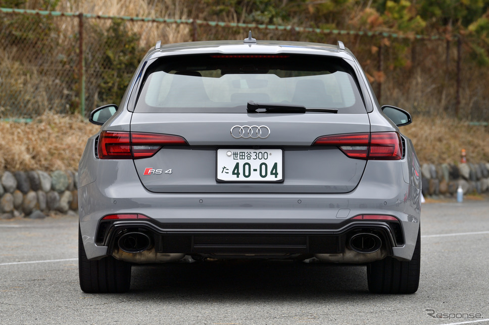 アウディ RS4アバント 新型《撮影 雪岡直樹》