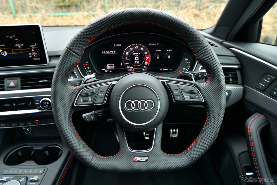 アウディ RS4アバント 新型《撮影 雪岡直樹》
