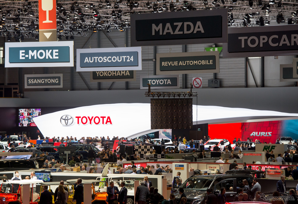 トヨタ(ジュネーブモーターショー2018) (c) Getty Images
