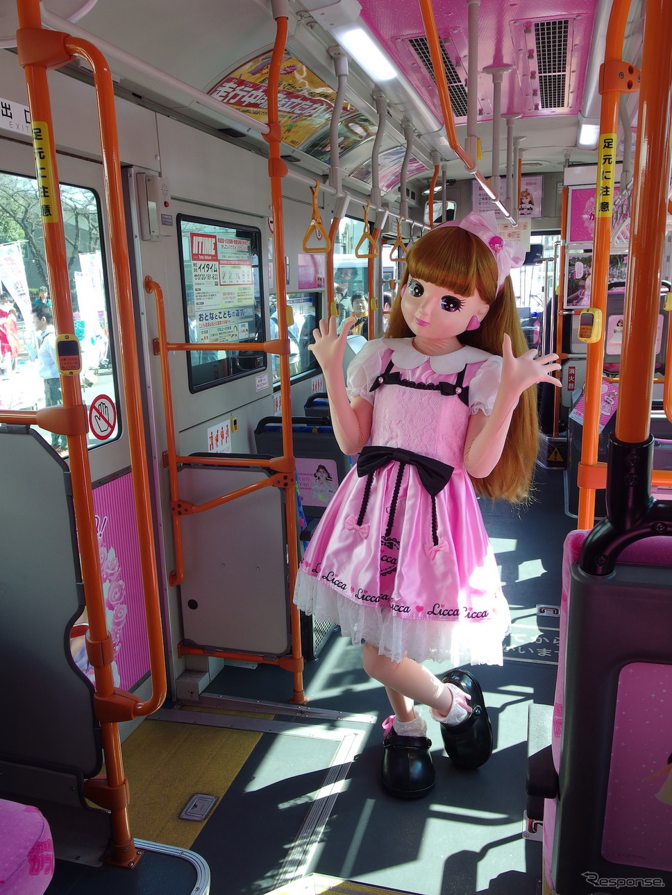 リカちゃん《撮影 高木啓》