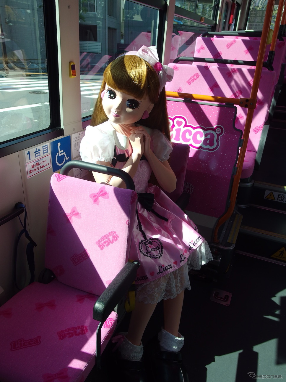 リカちゃん《撮影 高木啓》