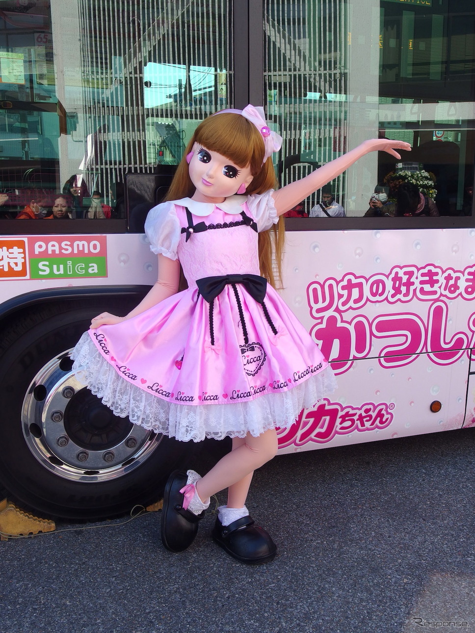 リカちゃん《撮影 高木啓》