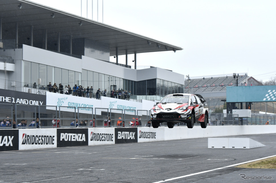 モースポフェス2019 WRCストレートパフォーマンス《撮影 雪岡直樹》